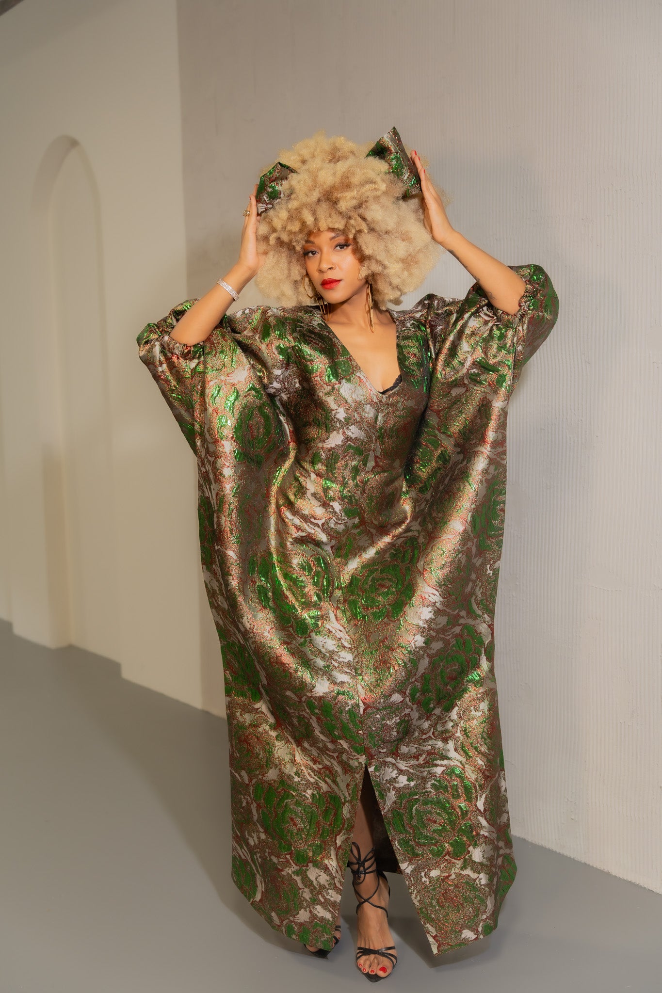Emerald Opulence Gown