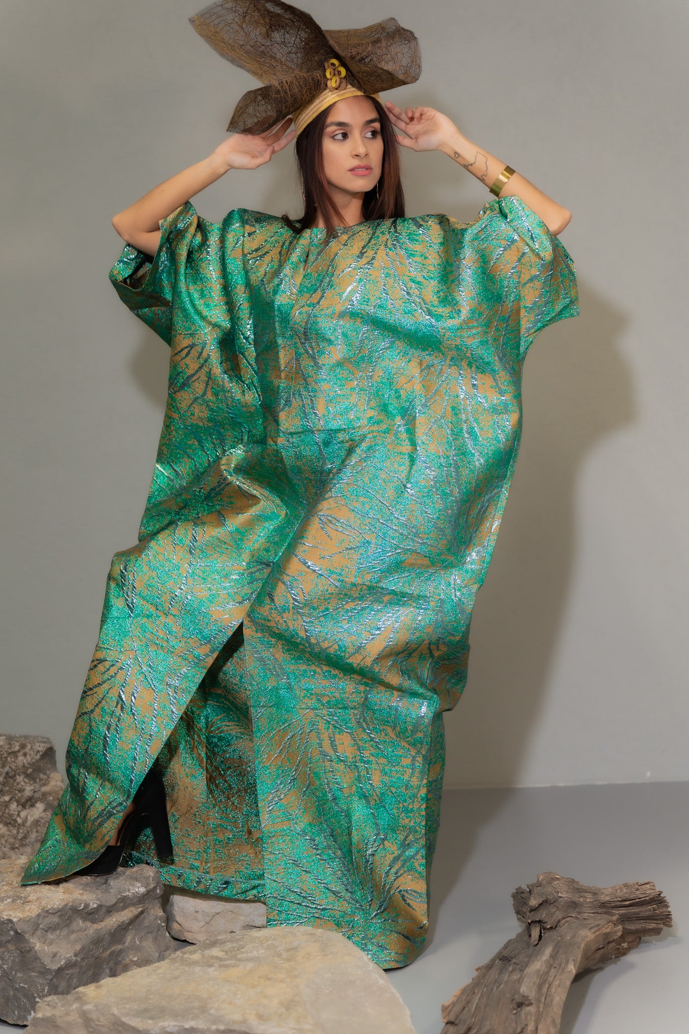 Jade Majesty Kaftan