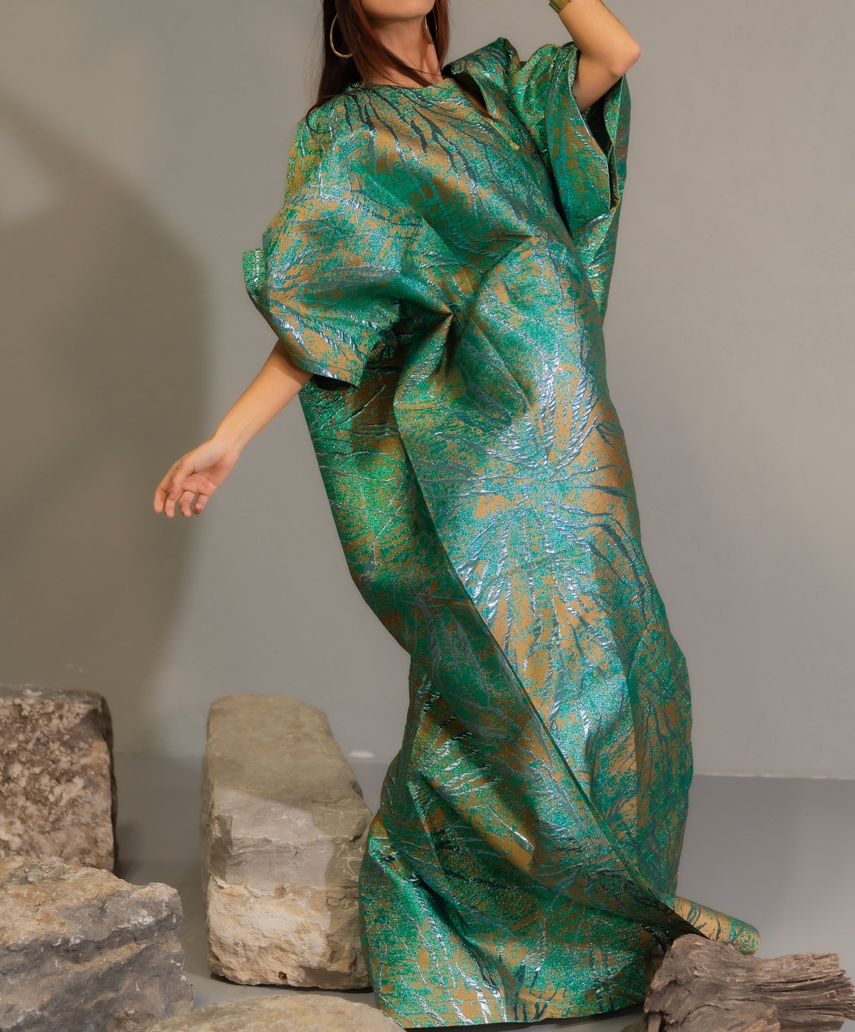 Jade Majesty Kaftan